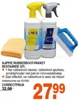 Correct SJIPPIE RUBBERBOOT-PAKKET aanbieding