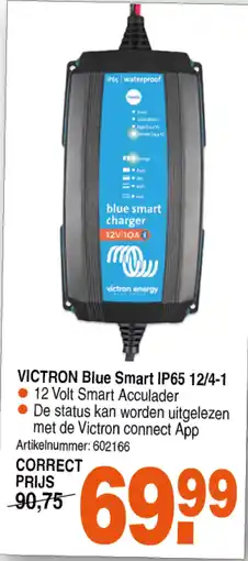 Correct VICTRON Blue Smart IP65 12/4-1 aanbieding