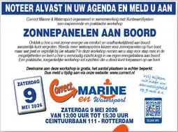 Correct Zonnepanelen aan boord Workshop aanbieding