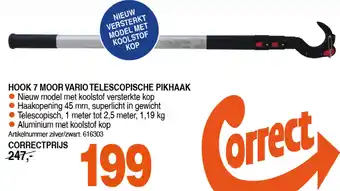 HOOK 7 MOOR VARIO TELESCOPISCHE PIKHAAK