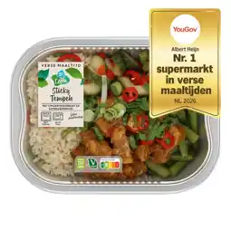 Albert Heijn AH Terra Verse Maaltijd sticky tempeh aanbieding