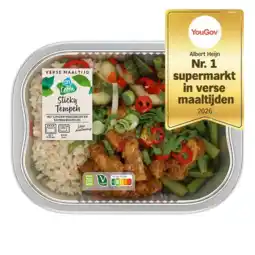 Albert Heijn AH Terra Verse Maaltijd sticky tempeh aanbieding