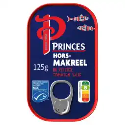 Albert Heijn Princes Horsmakreel in tomatensaus aanbieding