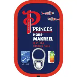 Albert Heijn Princes Horsmakreel in tomatensaus aanbieding