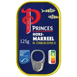 Albert Heijn Princes Horsmakreel in zonnebloemolie aanbieding