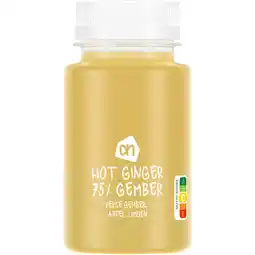 Albert Heijn AH Hot ginger 75% gember verse gember appel aanbieding