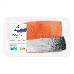Albert Heijn AH Zalmfilet op huid aanbieding
