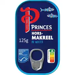 Albert Heijn Princes Horsmakreel in water aanbieding