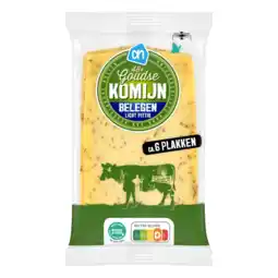 Albert Heijn AH Goudse komijn belegen 48+ plakken aanbieding