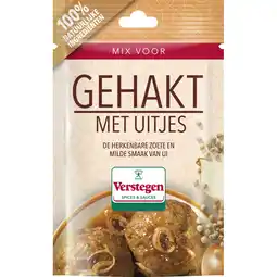 Albert Heijn Verstegen Kruidenmix voor gehakt met uitjes aanbieding