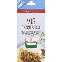 Albert Heijn Verstegen Kruidenmix voor vis aanbieding