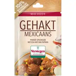 Albert Heijn Verstegen Kruidenmix voor gehakt Mexico aanbieding