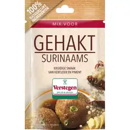 Albert Heijn Verstegen Kruidenmix voor gehakt Surinaams aanbieding