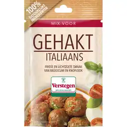 Albert Heijn Verstegen Kruidenmix voor gehakt Italiaans aanbieding