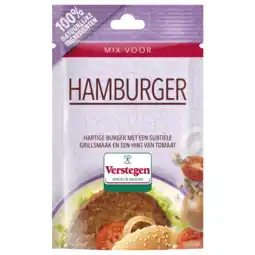 Albert Heijn Verstegen Kruidenmix voor hamburger aanbieding