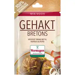 Albert Heijn Verstegen Kruidenmix voor gehakt bretons aanbieding