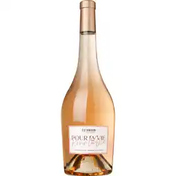 Albert Heijn Estandon Pour la vie rose aanbieding