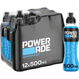 Albert Heijn Powerade Mountain blast 12-pack aanbieding