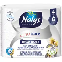 Albert Heijn Nalys Ultra care giga roll toiletpapier aanbieding