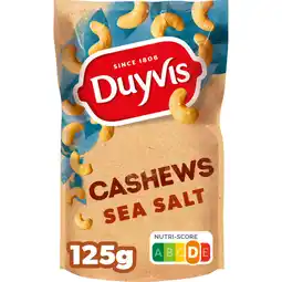 Albert Heijn Duyvis Cashews sea salt aanbieding
