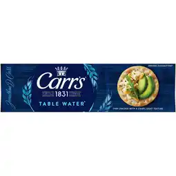 Albert Heijn Carr's Table water biscuits aanbieding