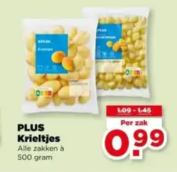PLUS Plus krieltjes aanbieding