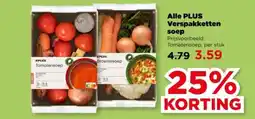 PLUS Alle plus verspakketten aanbieding
