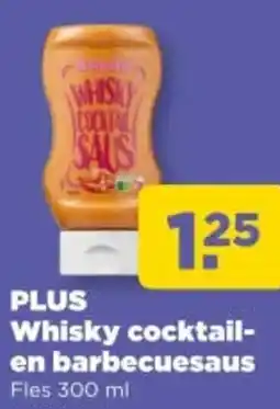 PLUS Plus whisky cocktail en barbecuesaus aanbieding