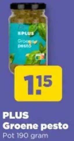 PLUS Plus groene pesto aanbieding