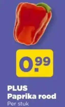 PLUS Plus paprika rood aanbieding