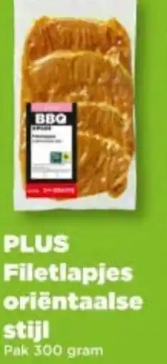 PLUS Plus filetlapjes oriëntaalse stijl aanbieding