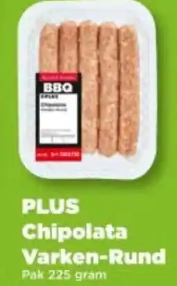 PLUS Plus chipolata varken rund aanbieding