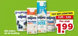 PLUS Alle alpro uit de koeling aanbieding