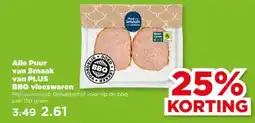 PLUS Alle puur van smaak van plus bbq vleeswaren aanbieding