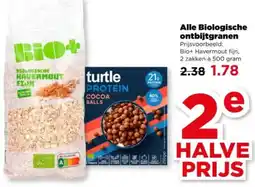 PLUS Alle biologische ontbijtgranen aanbieding