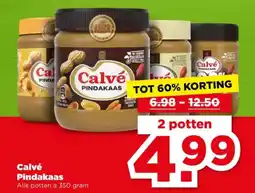 PLUS Calvé pindakaas aanbieding