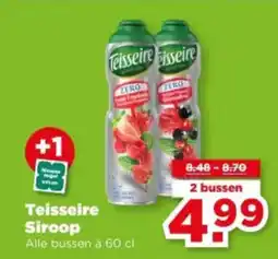 PLUS Teisseire siroop aanbieding