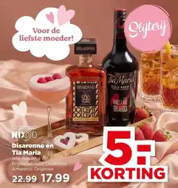PLUS Disaronno en tia maria aanbieding