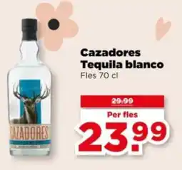 PLUS Cazadores tequila blanco aanbieding
