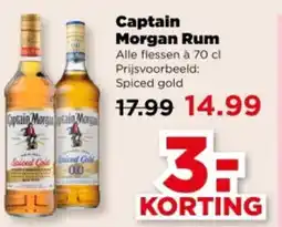 PLUS Captain Morgan Rum aanbieding