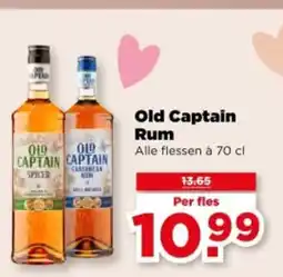 PLUS Old captain rum aanbieding