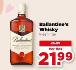PLUS Ballantine's Whisky aanbieding