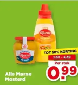 PLUS Alle marne mosterd aanbieding