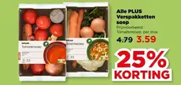 PLUS Alle PLUS Verspakketten soep aanbieding