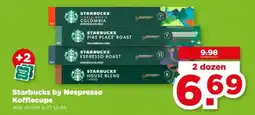 PLUS Starbucks by Nespresso Koffiecups aanbieding