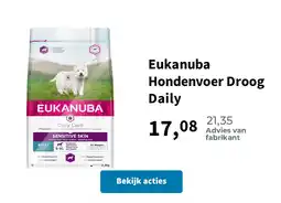 Plein.nl Eukanuba Hondenvoer Droog Daily aanbieding