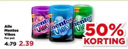 PLUS Alle mentos vibes aanbieding