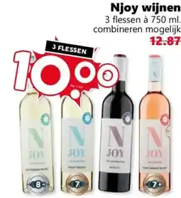 Coop Njoy wijnen aanbieding