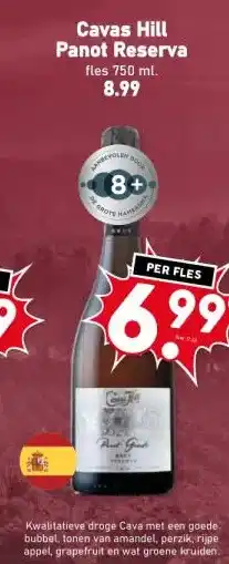 Coop Cavas Hill Panot Reserva aanbieding