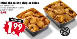 Coop Mini chocolate chip cookies aanbieding